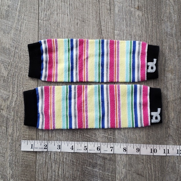 Retro Leggings Colorful Striped - Picture 3 of 5